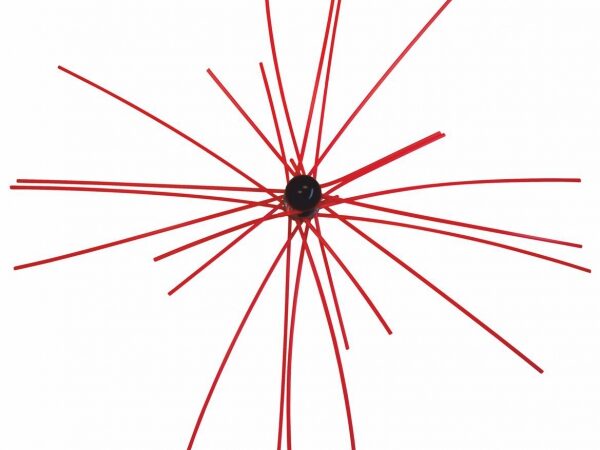 Roterende nylon-hode - stort