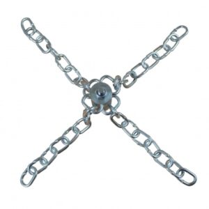 Kjetting til roterende kjede-hode