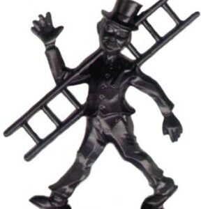 Skorsteinsfeier plast figur
