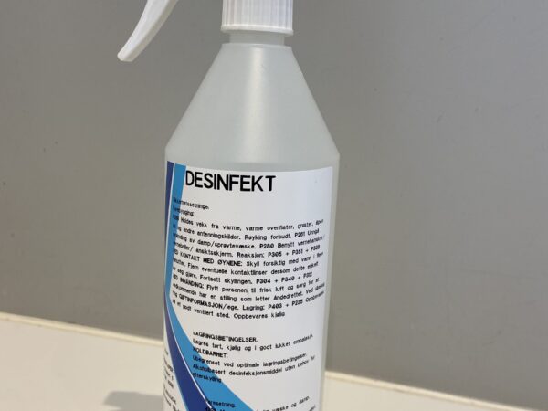 Desinfeksjonsmiddel for verktøy og utstyr