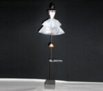 Glassfigur brud (tilhører feier med stett)